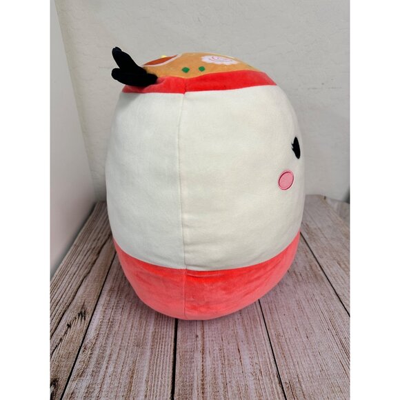 Large Kellytoy Originals Squishmallows Raisy The Ramen Plush 16” - Picture 5 of 7